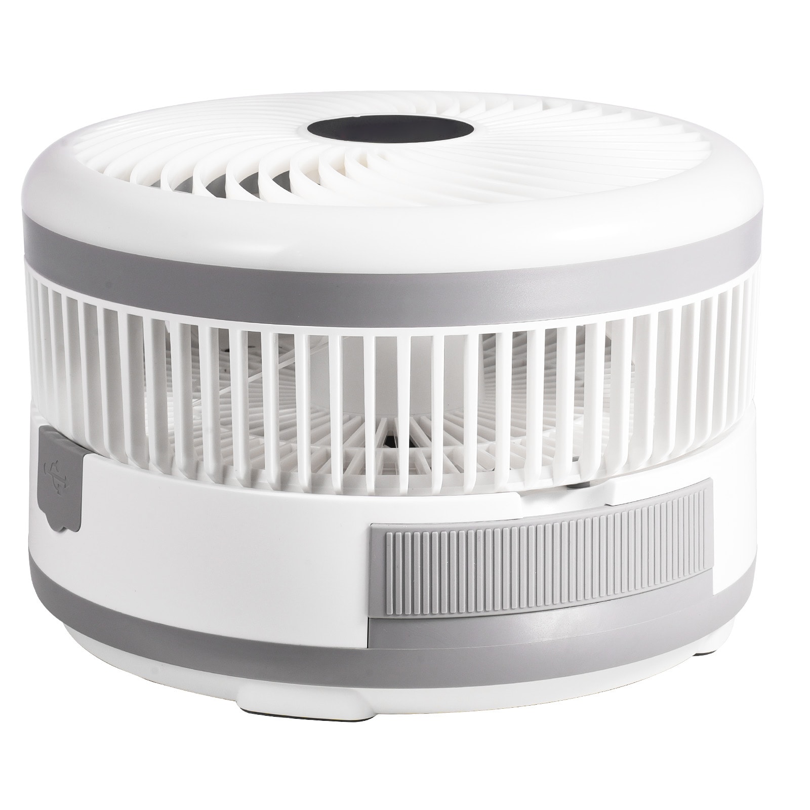 10 Inch Foldable Rechargeable Oscillating Fan 3 In 1 Remote 9 Speeds_voghion.com